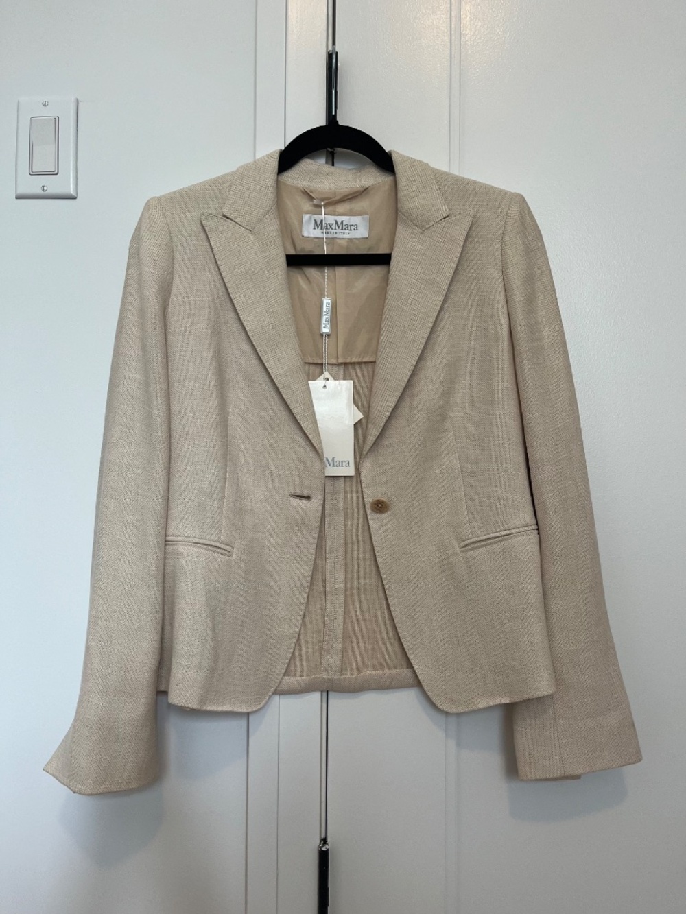 Max Mara Linen Blazer w/ tags